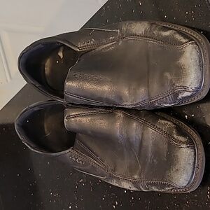 Ecco Men's Leather Slip On Loafer Shoes Size 43 / size 10 us